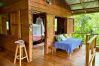 Bungalow à Manzanillo - Tranquila y Casonita: 2 Jungle Cottages for nature lovers sleeps 4